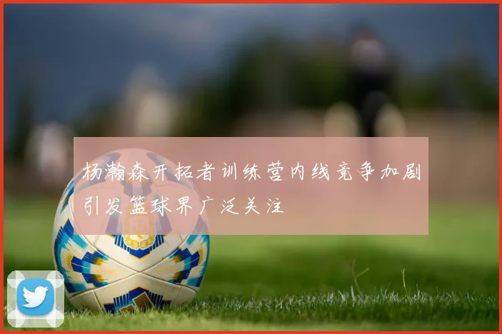 杨瀚森开拓者训练营内线竞争加剧引发篮球界广泛关注